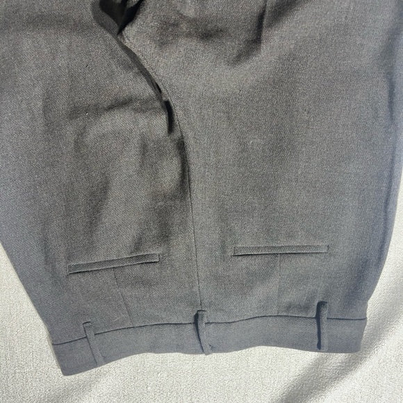 Urban Outfitters Brown Chevron Stitch High Waist Wide Leg Trousers - Picture 13 of 14